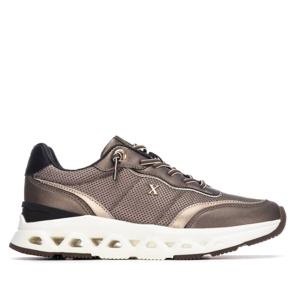NEW XTI women's casual athletic sneakers in bronze